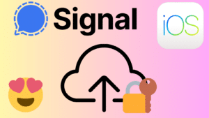 Signal arbeitet an Cloud-Backup für iOS