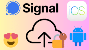 Weitere Details zu geplantem Cloud Backup von Signal